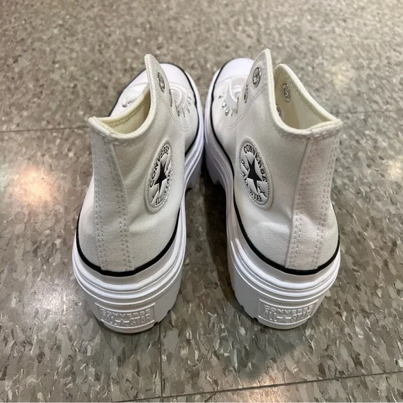 [BNIB] Converse Chuck Taylor All Star Lugged Heel Platform High Top White - US 8 - Picture 7 of 13